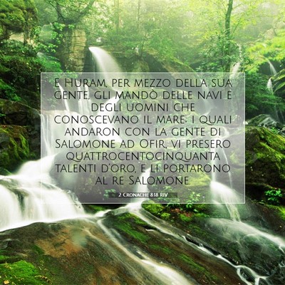 2 Cronache 8:18 RIV Immagine del Versetto della Bibbia
