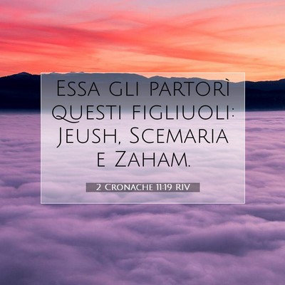 2 Cronache 11:19 Versetto della Bibbia Spiegato