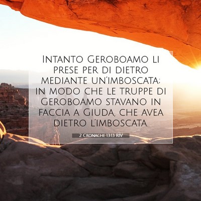2 Cronache 13:13 Versetto della Bibbia Spiegato