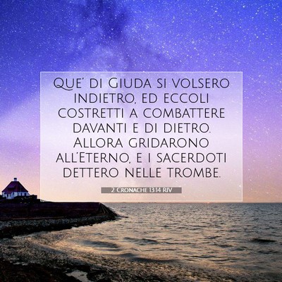 2 Cronache 13:14 Versetto della Bibbia Spiegato