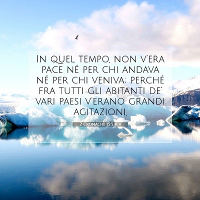 2 Cronache 15:5 RIV Immagine del Versetto della Bibbia