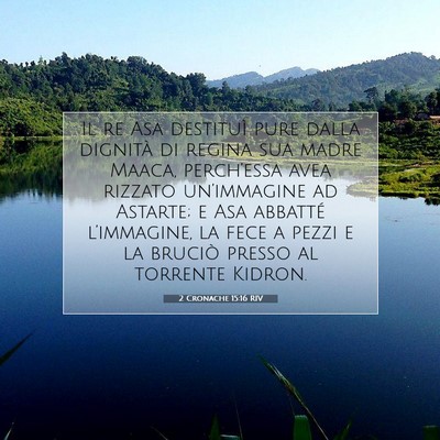 2 Cronache 15:16 RIV Immagine del Versetto della Bibbia