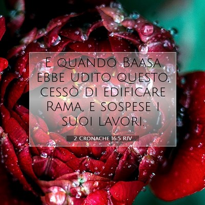 2 Cronache 16:5 Versetto della Bibbia Spiegato