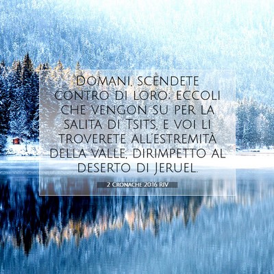 2 Cronache 20:16 Versetto della Bibbia Spiegato