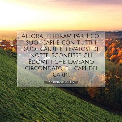 2 Cronache 21:9 Versetto della Bibbia Spiegato