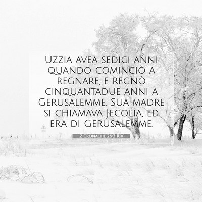 2 Cronache 26:3 RIV Immagine del Versetto della Bibbia