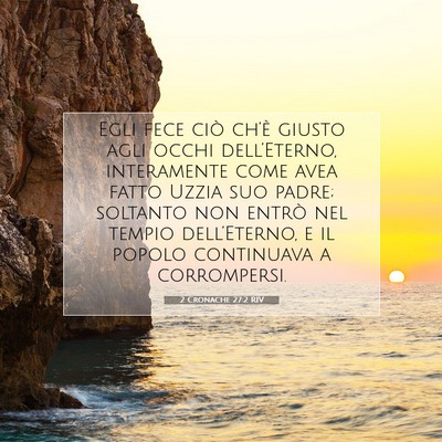 2 Cronache 27:2 RIV Immagine del Versetto della Bibbia