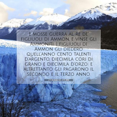 2 Cronache 27:5 Versetto della Bibbia Spiegato