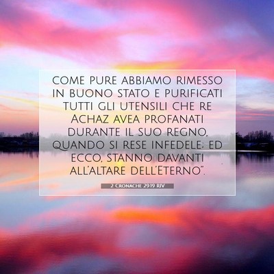 2 Cronache 29:19 Versetto della Bibbia Spiegato