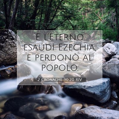 2 Cronache 30:20 Versetto della Bibbia Spiegato