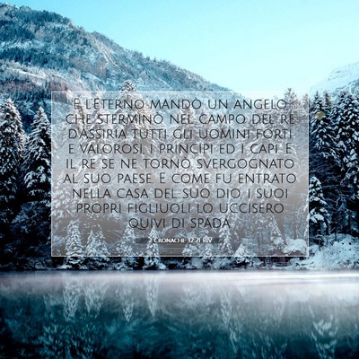 2 Cronache 32:21 RIV Immagine del Versetto della Bibbia