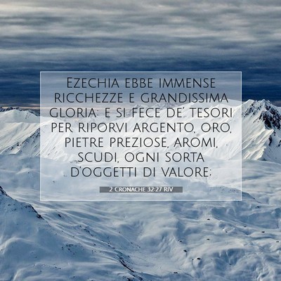 2 Cronache 32:27 Versetto della Bibbia Spiegato