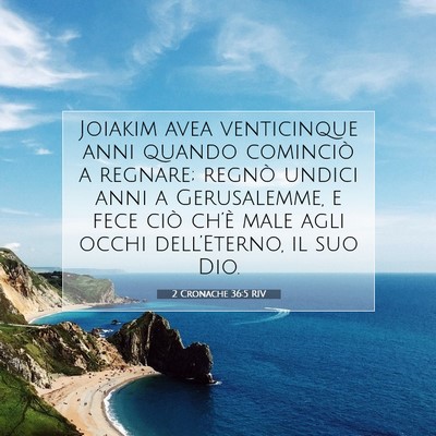 2 Cronache 36:5 RIV Immagine del Versetto della Bibbia
