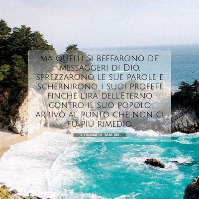 2 Cronache 36:16 RIV Immagine del Versetto della Bibbia