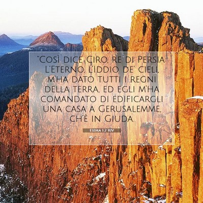 Esdra 1:2 Versetto della Bibbia Spiegato