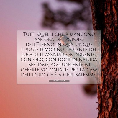 Esdra 1:4 Versetto della Bibbia Spiegato