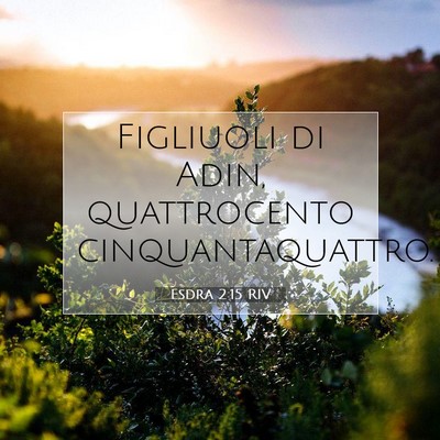 Esdra 2:15 Versetto della Bibbia Spiegato