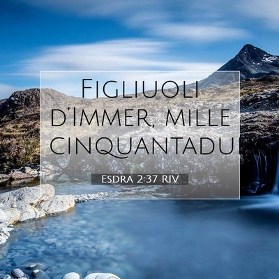 Esdra 2:37 Versetto della Bibbia Spiegato
