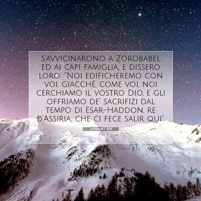 Esdra 4:2 Versetto della Bibbia Spiegato