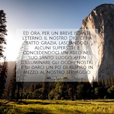 Esdra 9:8 RIV Immagine del Versetto della Bibbia