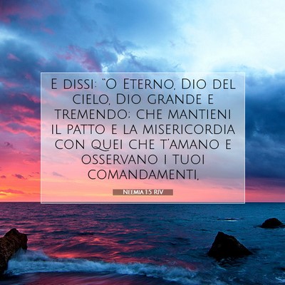 Neemia 1:5 Versetto della Bibbia Spiegato