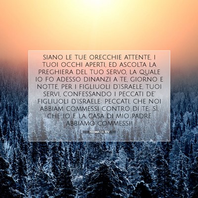 Neemia 1:6 Versetto della Bibbia Spiegato