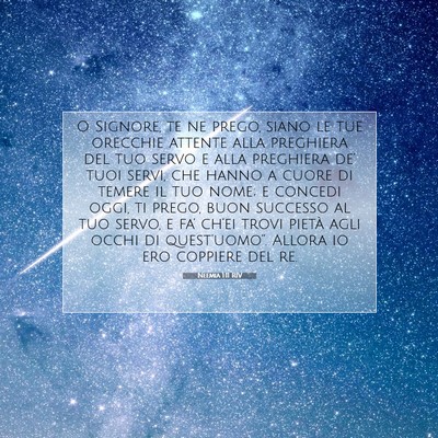Neemia 1:11 Versetto della Bibbia Spiegato
