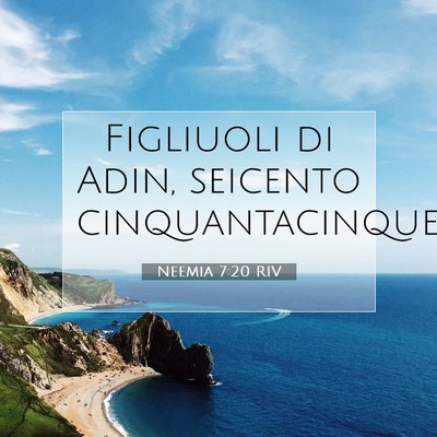 Neemia 7:20 Versetto della Bibbia Spiegato