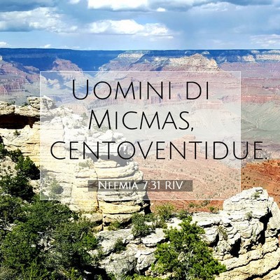 Neemia 7:31 Versetto della Bibbia Spiegato