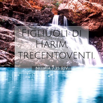 Neemia 7:35 Versetto della Bibbia Spiegato