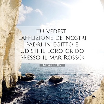 Neemia 9:9 Versetto della Bibbia Spiegato