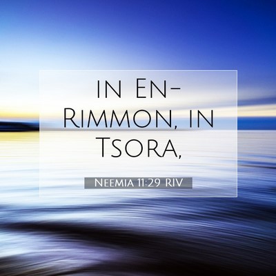 Neemia 11:29 RIV Immagine del Versetto della Bibbia