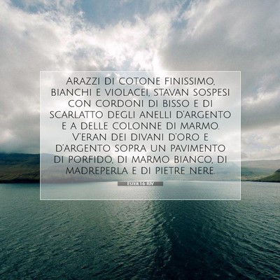 Ester 1:6 Versetto della Bibbia Spiegato