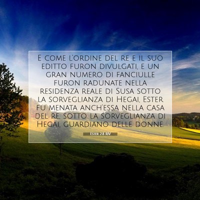 Ester 2:8 Versetto della Bibbia Spiegato