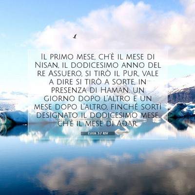 Ester 3:7 RIV Immagine del Versetto della Bibbia