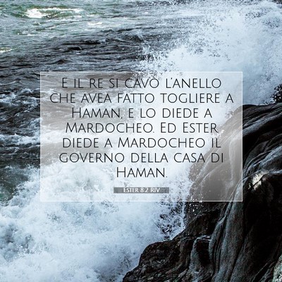 Ester 8:2 Versetto della Bibbia Spiegato