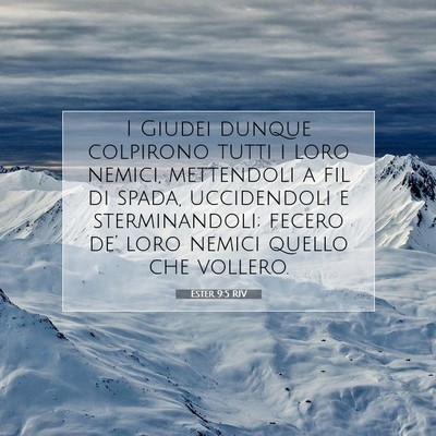 Ester 9:5 Versetto della Bibbia Spiegato
