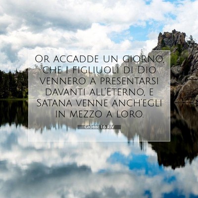 Giobbe 1:6 Versetto della Bibbia Spiegato