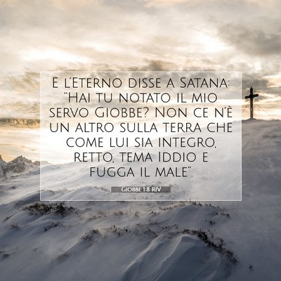 Giobbe 1:8 Versetto della Bibbia Spiegato