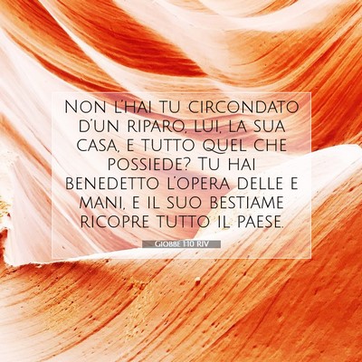 Giobbe 1:10 Versetto della Bibbia Spiegato