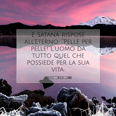 Giobbe 2:4 RIV Immagine del Versetto della Bibbia