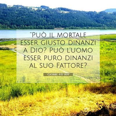 Giobbe 4:17 Versetto della Bibbia Spiegato