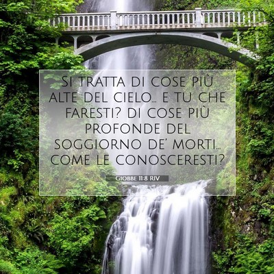 Giobbe 11:8 Versetto della Bibbia Spiegato