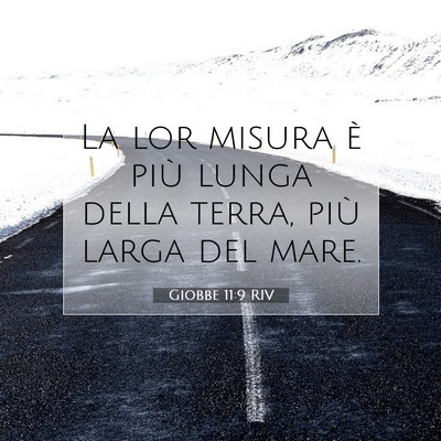 Giobbe 11:9 Versetto della Bibbia Spiegato