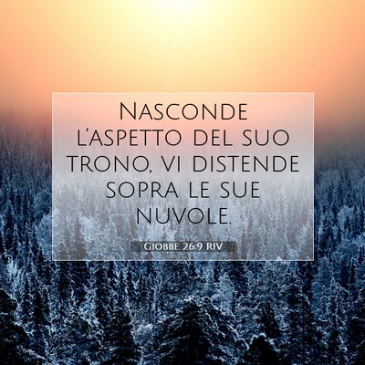 Giobbe 26:9 Versetto della Bibbia Spiegato