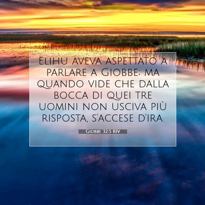 Giobbe 32:5 Versetto della Bibbia Spiegato