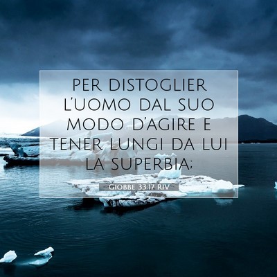 Giobbe 33:17 Versetto della Bibbia Spiegato