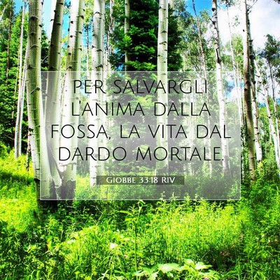 Giobbe 33:18 Versetto della Bibbia Spiegato
