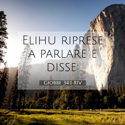 Giobbe 34:1 Versetto della Bibbia Spiegato
