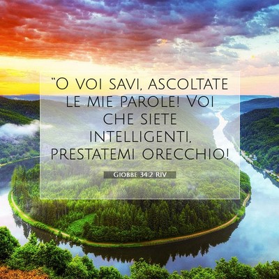 Giobbe 34:2 Versetto della Bibbia Spiegato